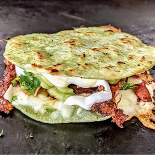 Al Pastor Mulita (mini-quesadilla)