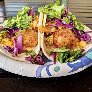 Fish (wild caught pacific cod) Taco