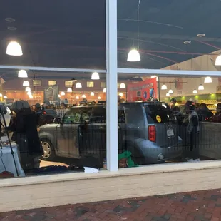 The giveaway car