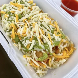 Tasty rolled tacos
