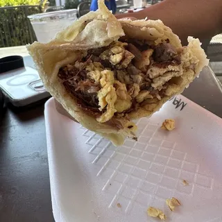 10. Machaca Burrito