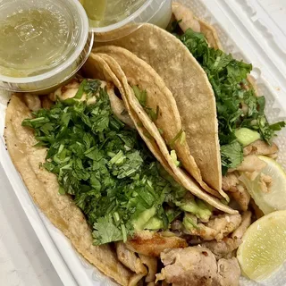 Pollo Asado Taco