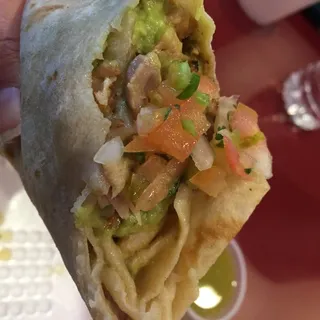 Pollo Asado Burrito