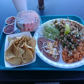 Pollo Asado Plate