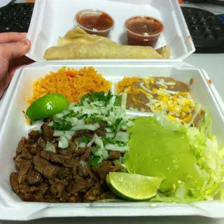 Carne Asada Plate