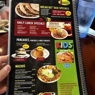 Current menu 7.31.24