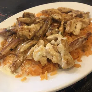 a plate of food