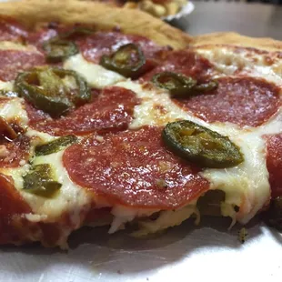 pizza, food