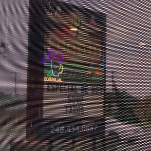 Outside sign