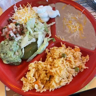 Fajita sides, comes with Tortillas (not pictured)
