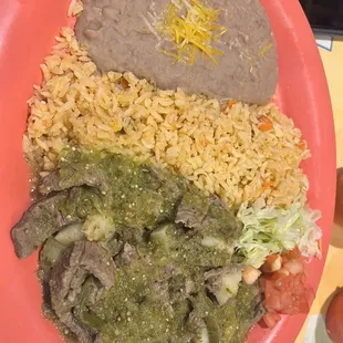 Salsa Verde Chicken Enchiladas