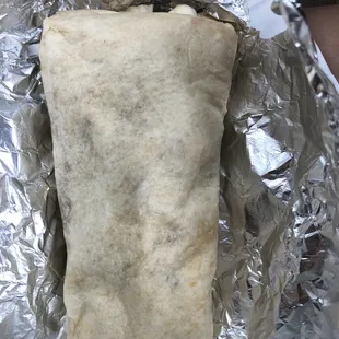 A handheld burrito (they also make them smothered)