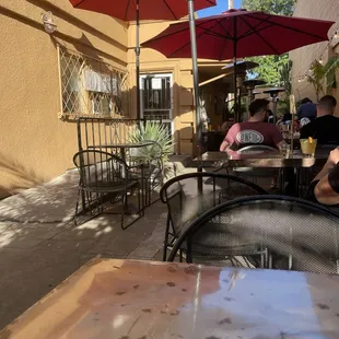 Where the tables are!