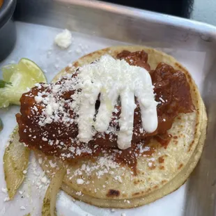 Papas Con Chorizo Tacos