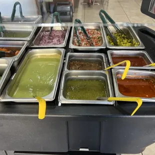 Salsa bar