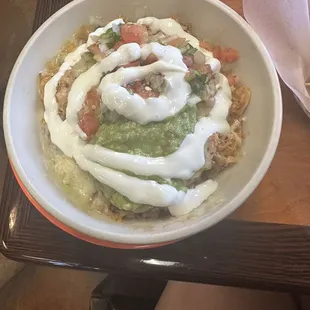super chile verde burrito bowl