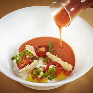 Gazpacho estilo Algeciras