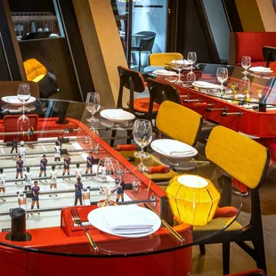 interior, sushi and sashimi