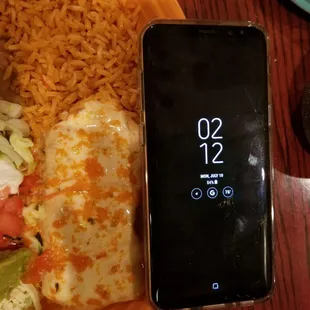 Is this really the Chimichanga size?  Looks like a kids meal