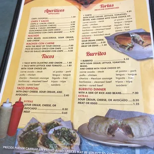 Page 1 Menu