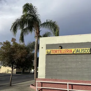 An outside shot of the building from my parking spot