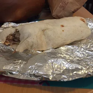 It was bomb the reviews don't do justice best chili verde burrito I've had and I'm Mexican I know what I should taste like