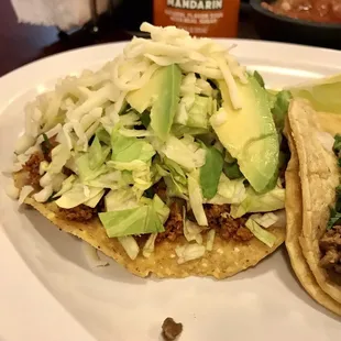 Tostada Chorizo