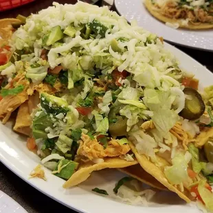 Tacos and Small Nachos Deluxe