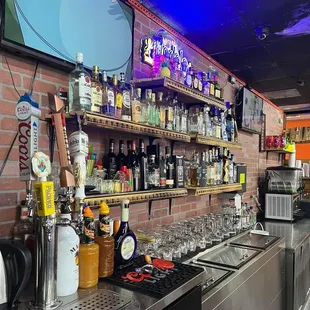 he bar area