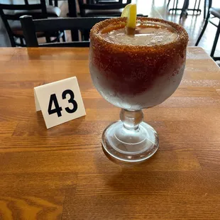 Michilada while I wait for my to go order