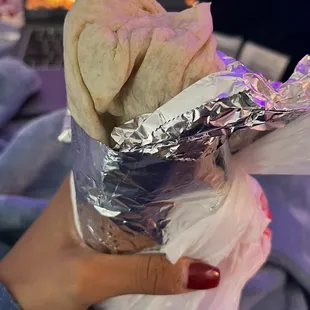 Burrito Mar y Tierra