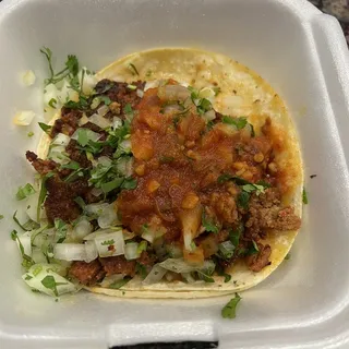 CHORIZO TACO