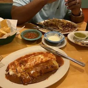 a mexican meal