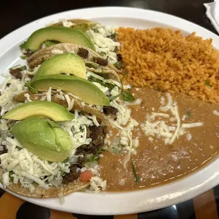 3 Steak Tacos Dinner