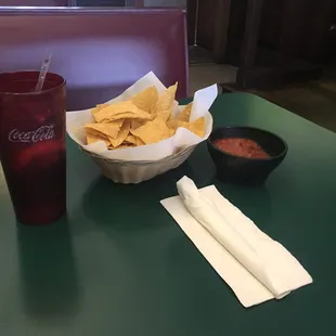 Free Chips and salsa