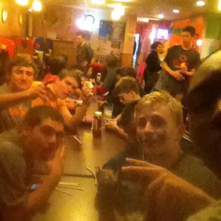 Jalisco's with homies ... Tbh the best restaurant EVER!!!!!... No for real it's amazing... Tsk Tsk Tsk