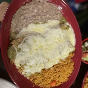 Enchiladas verdes