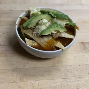 Tórtilla chicken soup