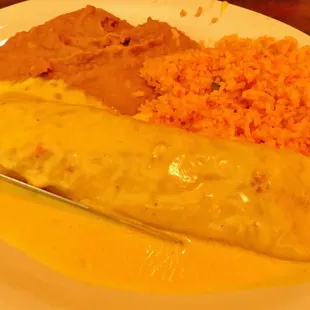 Enjoyed my steak burrito which was filling because portions were very generous here.