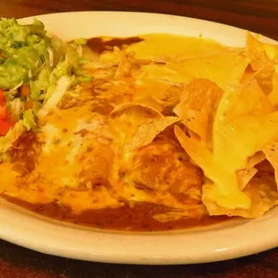 The guacamole was nicely flavored with no discolorations.