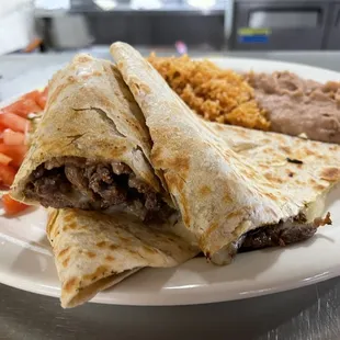 Quesadilla plate