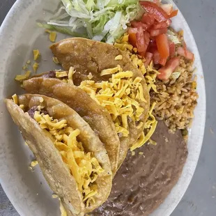 Crispy Tacos Plate