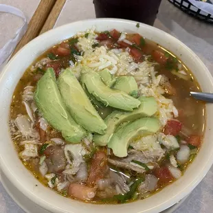 Their amazing tortilla soup!