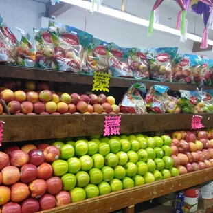 a variety of fruits and vegetables