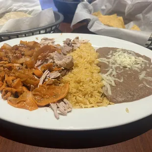 Carnitas plate