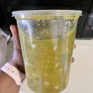 Green salsa!!!