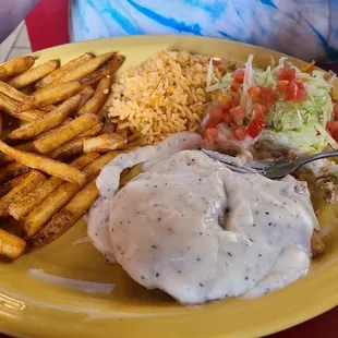 Chicken fried chicken