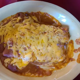 Cheese enchiladas