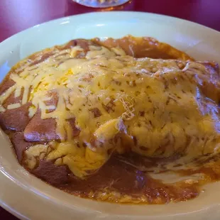 Cheese enchiladas