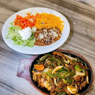 Single Grilled Steak Fajita